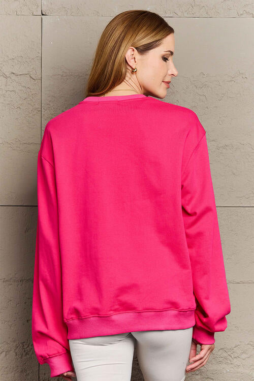 Simply Love Full Size Long Sleeve Sweatshirt